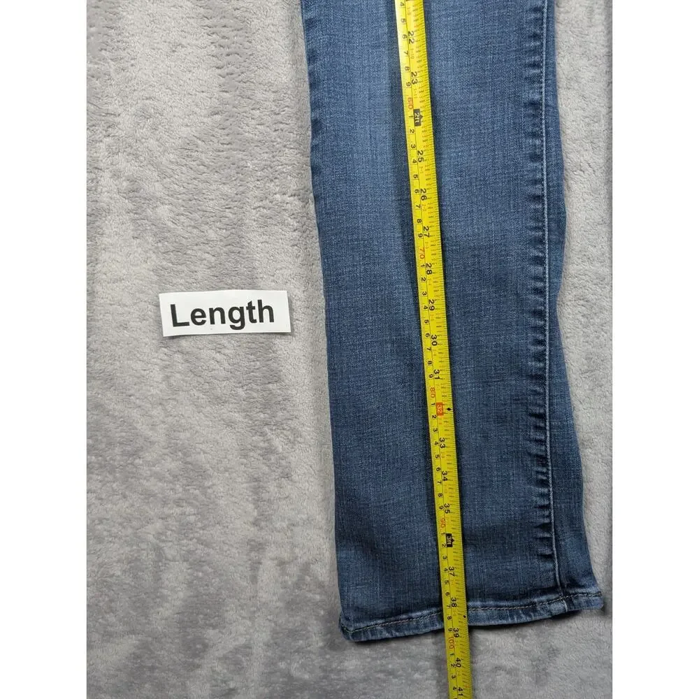 Levis 315 Shaping Bootcut Jeans Womens Size 6 28 Waist Denim Mid Rise Casual
